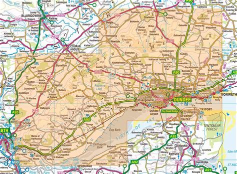 Large Dundee Maps for Free Download and Print | High-Resolution and ...