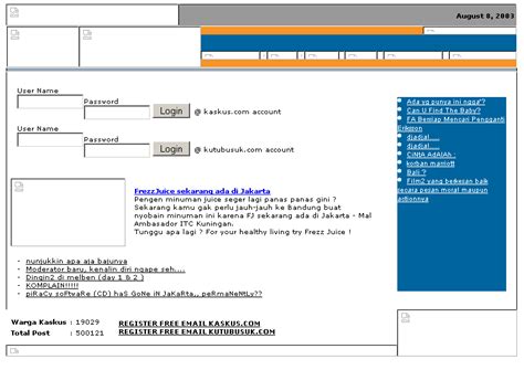 tampilan kaskus     page  kaskus