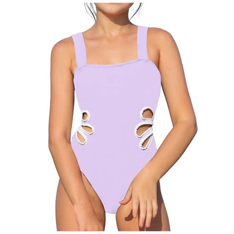 CZHQWE Girls One Piece Swimsuits Bathing Suits For Teenagers Girls One