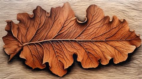 Sketch oak leaf drawing stock illustration. Illustration of elegant ...