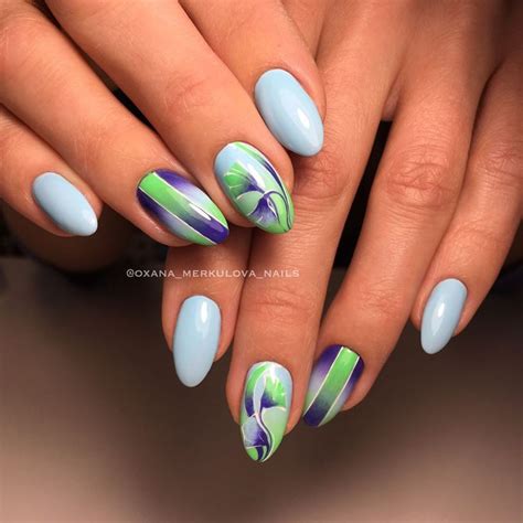 Двойной градиент захватил моих девочек 😍👍💅🏻 #merkulova_nails # ...