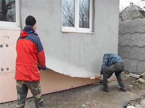 Штукатурка по пеноплексу для фасада своими руками: технология