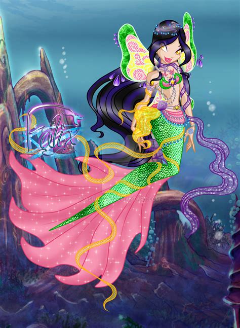 COM: Angela Falix Underwater by AshianaAquaris on DeviantArt