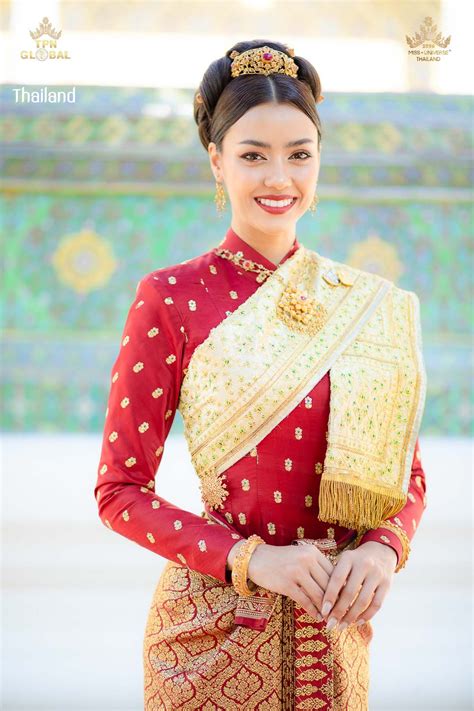 thailand thai national costume  amanda chalisa obdam