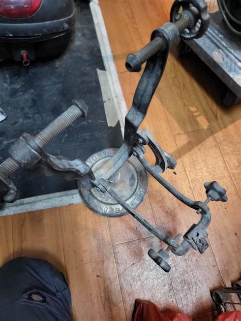 truing stand, Motorcycles, Motorcycle Accessories on Carousell