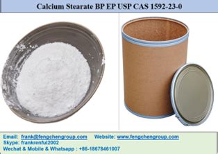 Стеарат кальция BP EP USP CAS 1592-23-0 Производители и поставщики ...
