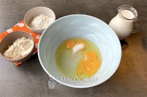 Тонкие блины с дырочками (с крахмалом) — рецепт с фото пошагово