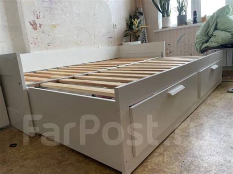 Кровать раздвижная 2000*800 Икея IKEA, б/у, в наличии. Цена: 5 000₽ во ...