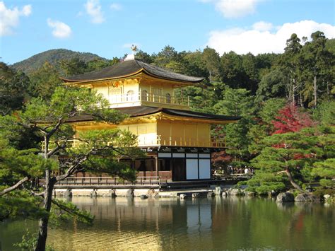 fotos gratis lago estanque japon templo santuario kyoto famoso