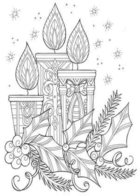Free & Easy To Print Adult Christmas Coloring Pages - Tulamama
