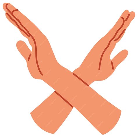 holding  hands   show  wrist premium vector