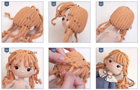 Pin de Carmen caroca en proyectos | Muñeca amigurumi, Patron muñeca ...