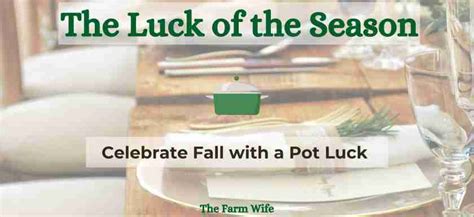 host  pot luck celebrate fall   outdoor dinner