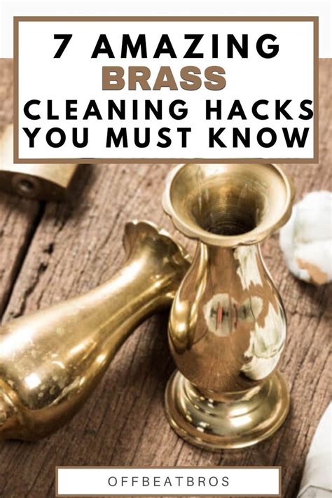 How to Clean Brass Naturally - 7 Easy Ways | How to clean brass, Clean ...
