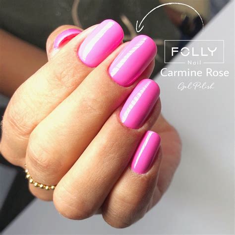 Lakier hybrydowy Carmine Rose, 10ml