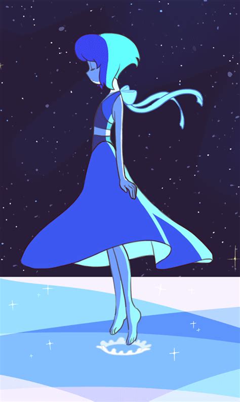 Гиф анимация Ляпис Лазурит / Lapis Lazuli из мультсериала Вселенная ...