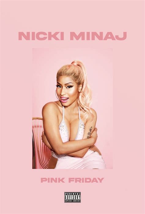 Nicki Minaj ‘Pink Friday Album’ Poster - Defining | Nicki minaj pink ...