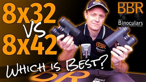 8x32 vs 8x42 Binoculars - Which is Best? - YouTube