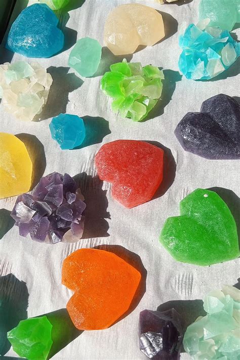 Edible Crystals | Easy Homemade Kohakutou Clusters Recipe