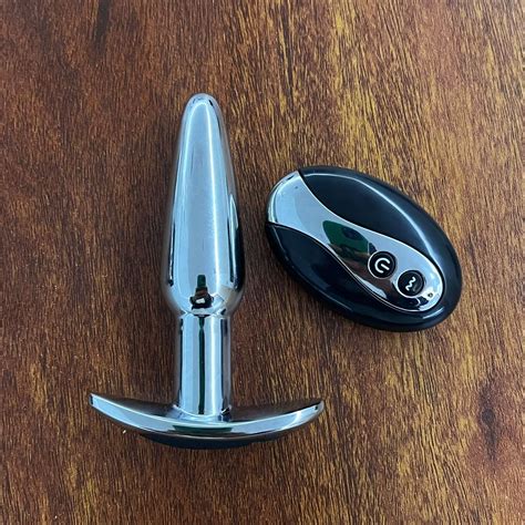 Remote Control Vibrating Butt Plug Anal Vibrator G Spot Massager Dildo