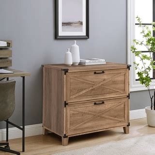 saint birch cambridge rustic oak lateral file drawer bed bath