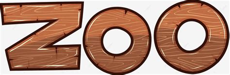 font design  word zoo font clipart object vector zoo clipart word