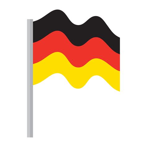 isolated germany flag vector design  vector art  vecteezy