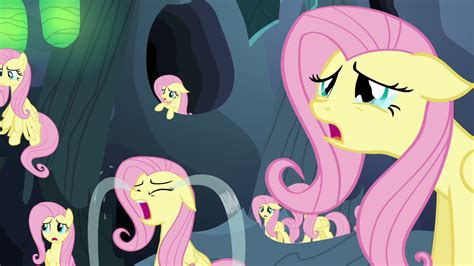 image multiple fluttershy changelings crying sepng