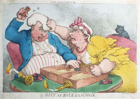 Antique Prints - Caricatures - Thomas Rowlandson