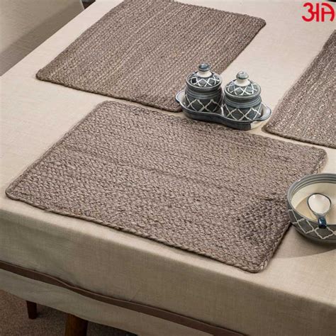 experience stylish dining  aawruns table mats collection aawrun