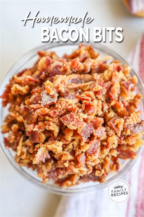 Homemade Bacon Bits · Easy Family Recipes