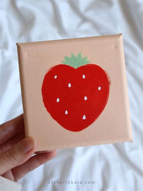30 DIY Easy Acrylic Canvas Painting Ideas in 2024 | Cute easy paintings ...