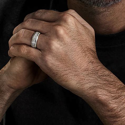 platinum diamond wedding rings  men