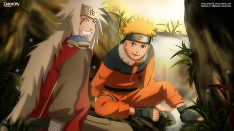 Naruto & Jiraiya: HD Anime Wallpaper by TeDeIk