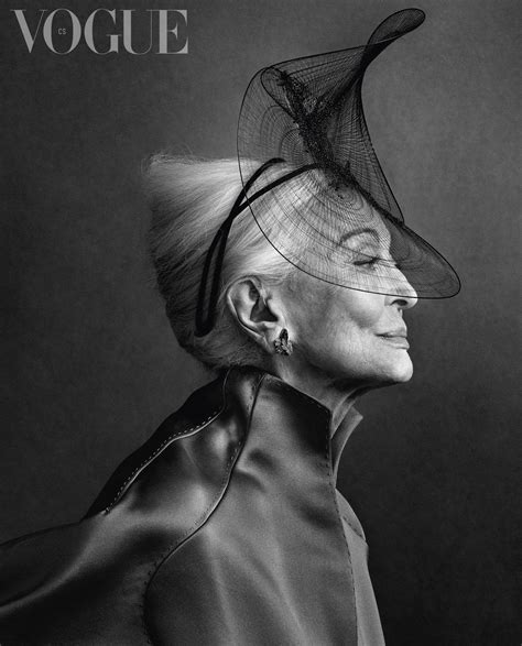 At 91 she’s one of the oldest Vogue cover girls – but she doesn’t care