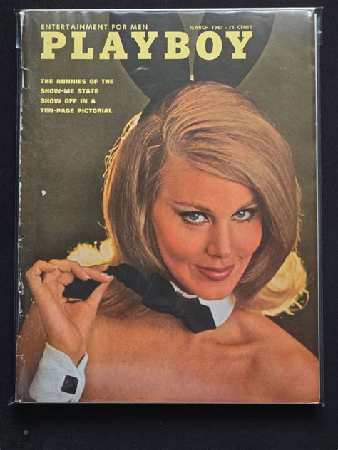 Playboy Magazine March 1967 Cover: Sharon Tate Playmate: Fran Gerard