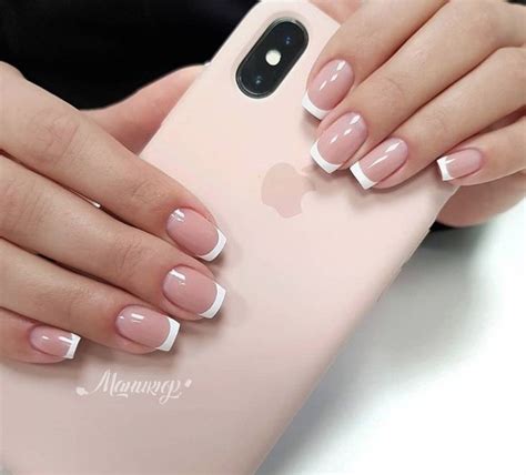 Безупречный френч . | Nagelideen, Nägel inspiration, Nägel