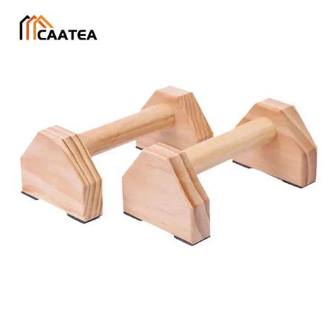 pair portable parallel dip bars gymnastic equalizer parallettes