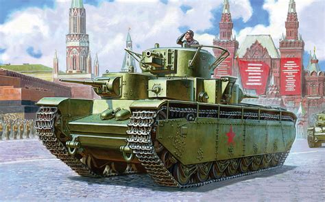 Рисунок Т-35 на рабочий стол | Бронетехника War Wallpapers