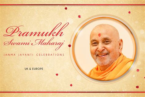 Pramukh Swami Maharaj Janma Jayanti Celebrations, UK & Europe