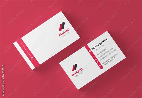 Creative Business Card Layout Stock Template | Adobe Stock
