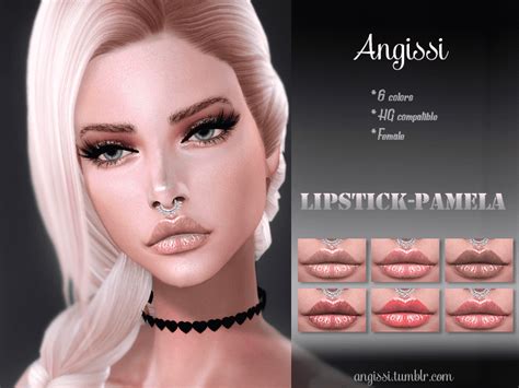 Помада Pamela - Макияж - Моды для Sims 4