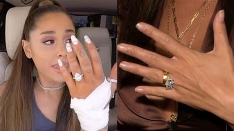 Ariana Grande Engagement Ring 2022