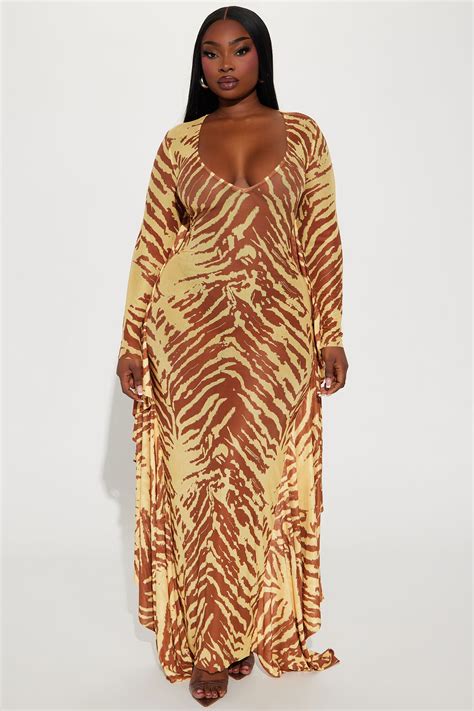 plus size yellow dresses 4