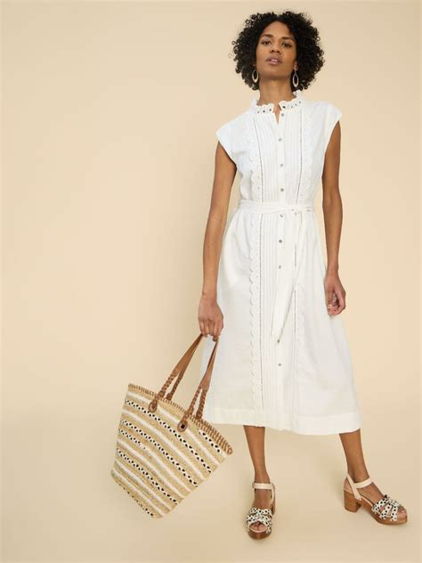 Šaty Daisy White ⋆ Green butik