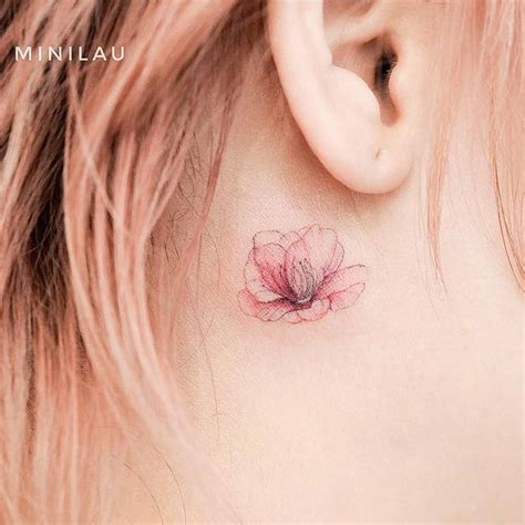 Behind The Ear Tattoos 30 Behind The Ear Tattoos For Everyone In 2024