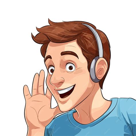 Premium Vector | Hearing illustration