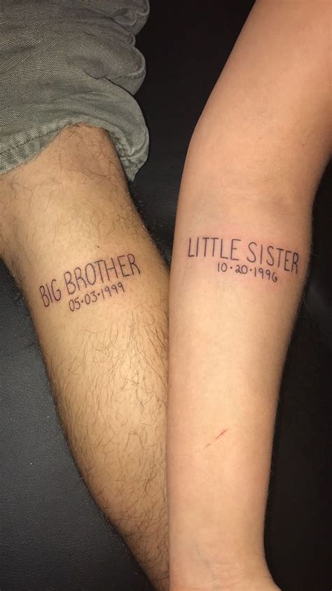 1001+ ideas for Matching Brother And Sister Tattoos | Brother tattoos ...