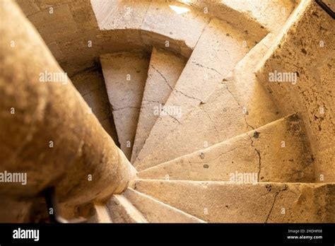 spiral staircase, medieval, spiral staircases, stairs, medievals Stock ...