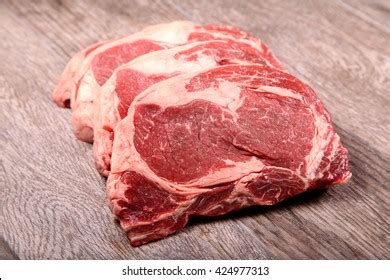 Rib Eye Steak Stock Photo (Edit Now) 424977313